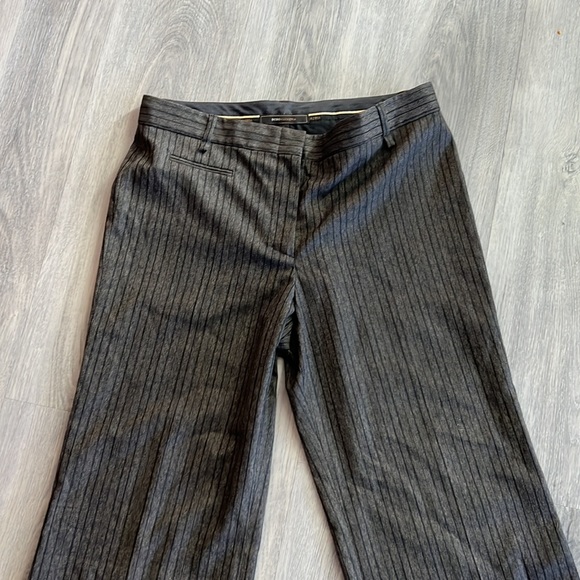 🏴 BCBGMaxAzria straight leg trousers size 06 - Picture 4 of 12